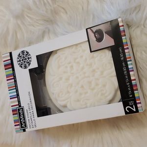 ArtMinds Large Craft/Decor Stamp - Round Medallion shape